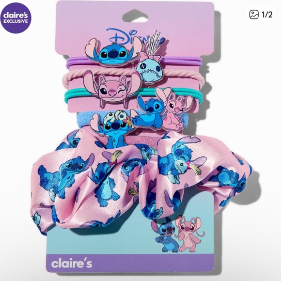 Sold… Disney Stitch Hair Accessories, notebook and headband 3 piece lot - Picture 6 of 7